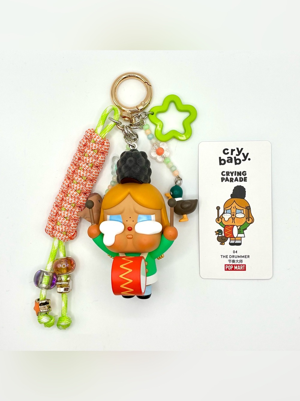 CRYBABY x Crying Parade Series Bag Charm - The Drummer